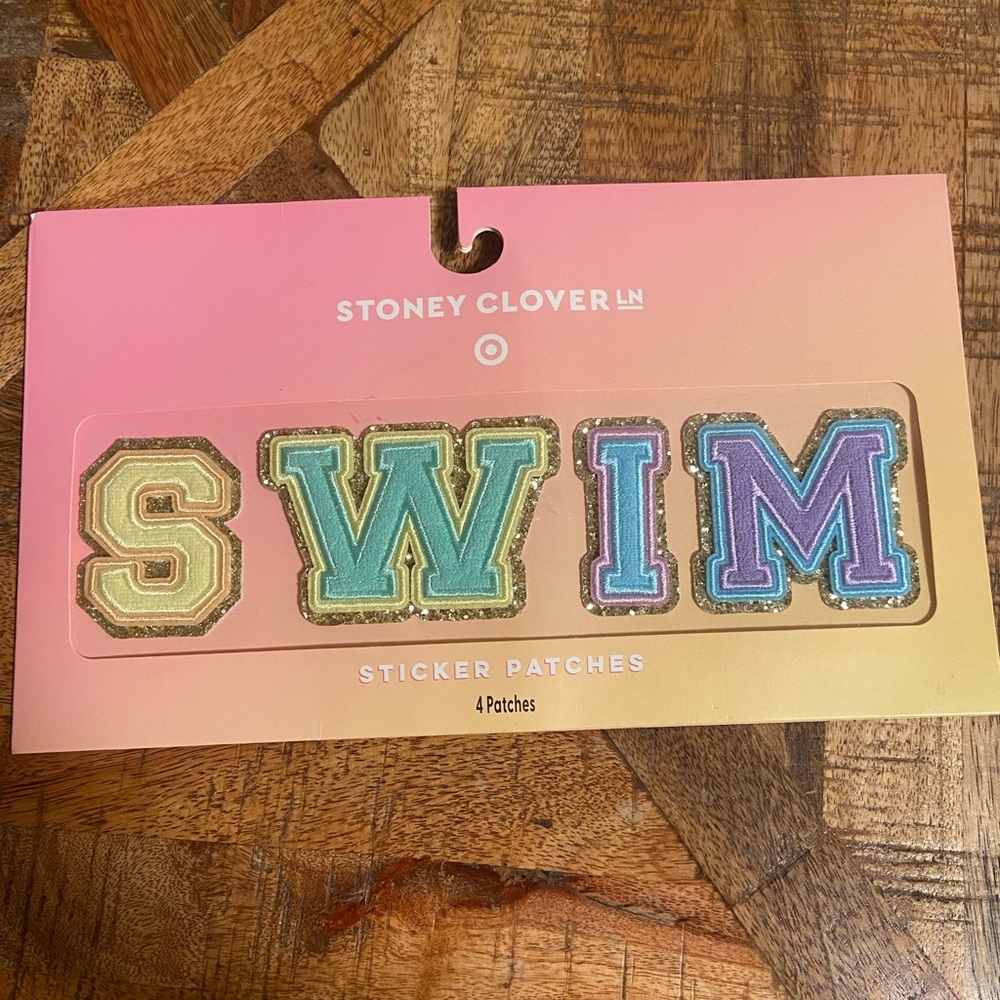 Stoney Clover X Target SWIM sticker patches